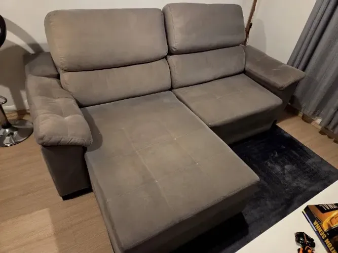 Sofá retrátil 2 lugares