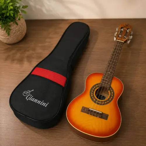 Cavaquinho Giannini (Cutaway) - Som Impecável e Estética Clássica
