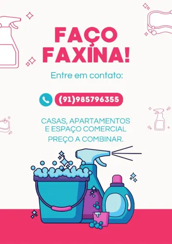 Diárias de faxinas 