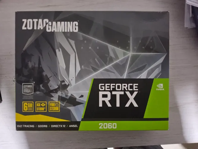 RTX 2060 6gb zotac - Placa de vídeo