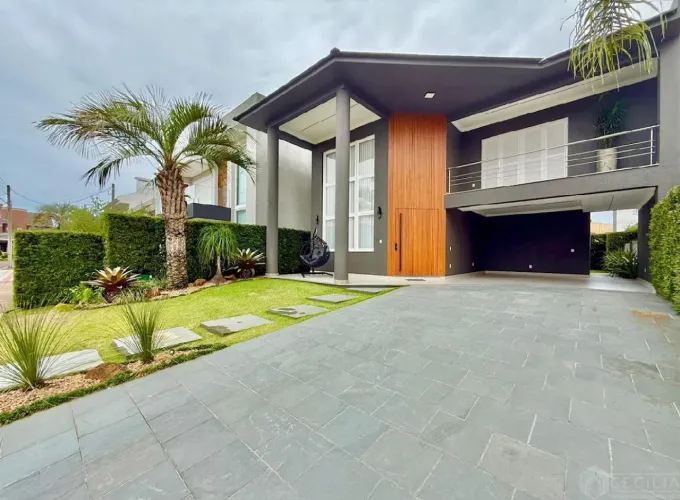 Casa condomínio Condado de Capão - Mobiliada, 3 suítes, 1 dormitório térreio - CASA S17 Ba