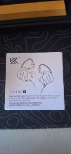 Fones de ouvido KZ Zsn Pro X - Retorno de Palco
