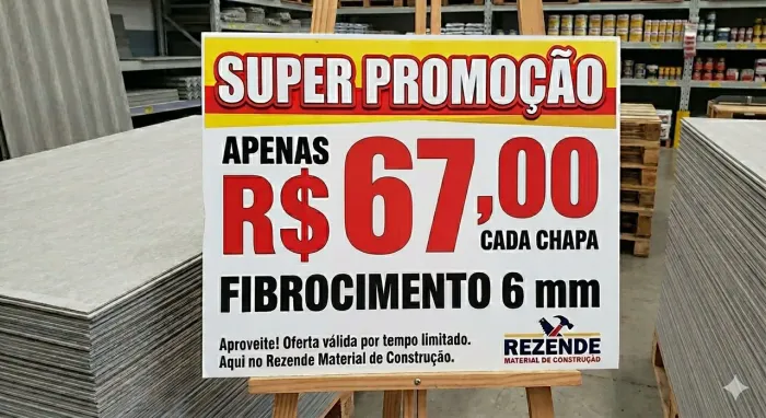 Fibrocimento 6mm