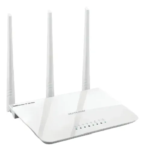 Roteador 3 Antenas Branco Ipv6 300 Mbps