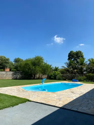Vendo Chácara completa com casa, piscina, pomar, área de lazer completa