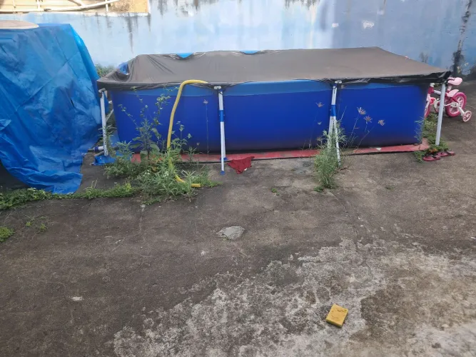 Piscina 3.700 litros com assessórios