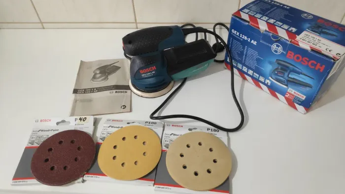 Lixadeira Roto Orbital Bosch GEX 125-1 AE Professional 250W - 220V