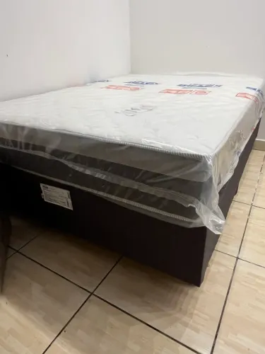 Colchão casal Ibiza. Mais cama box