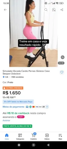 Simulador de escada novo