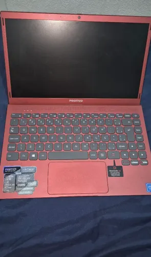Notebook Positivo Motion Q4128C Red 14.1? - 4GB RAM 128GB Windows 10