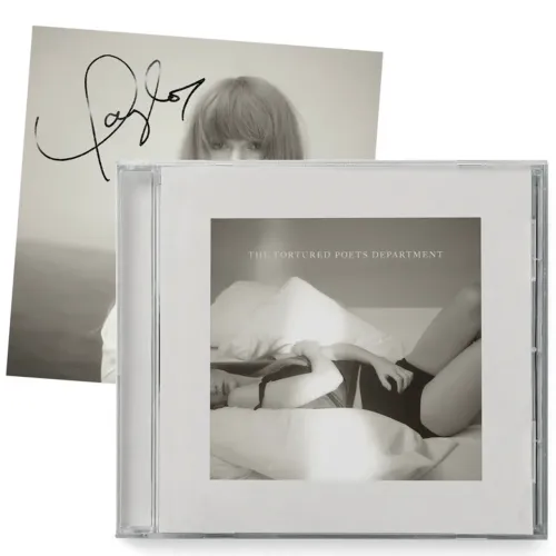 Taylor Swift The Tortured Poets Department CD Autografado Lacrado Novo