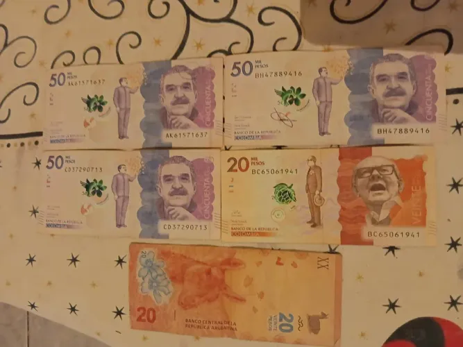 Vendo cédulas para colecionador ou para trocar