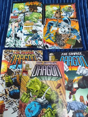 HQ image comics THE SAVAGE DRAGON mininserie completa 4 ed