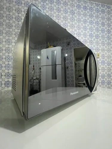 Microondas Inox Espelhado Panasonic 32L