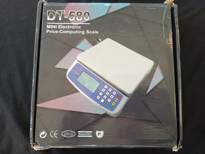 Balança Comercial Digital de Mesa - Mini Electronic Price-Computing Scale DT-580