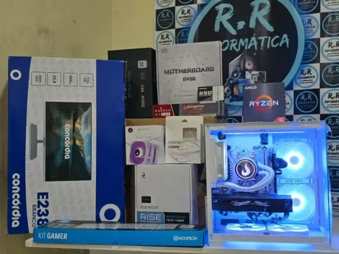 PC Gamer Ryzen RGB Completo Zero Monitor