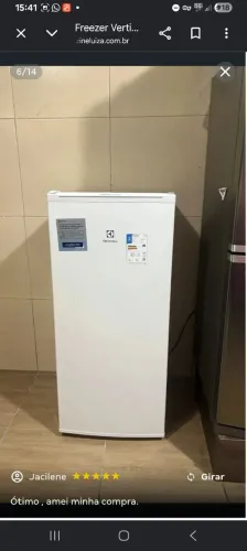 VENDO frezzer novo nunca ligado comprei na magazine luiza com nota e tudo .