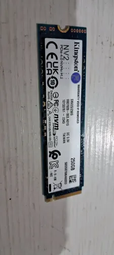 Ssd Nvme M2 Kingston 250gb Para Computador Notebook R$399 Entrego