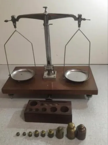Balança de ouro antiga 