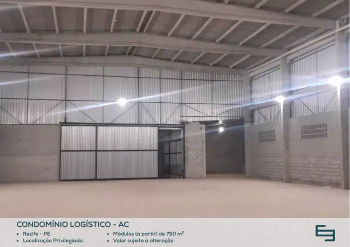 Galpão logístico para alugar em Recife - PE