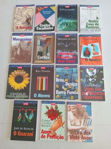 Coleção Vestibular Estadão 15 Livros Clássicos Da Literatura