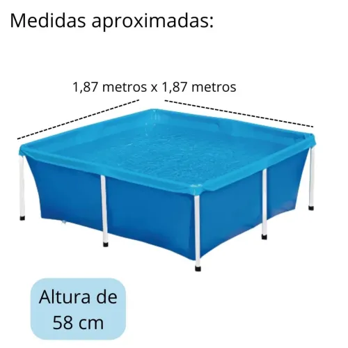 Piscina 2.000 litros