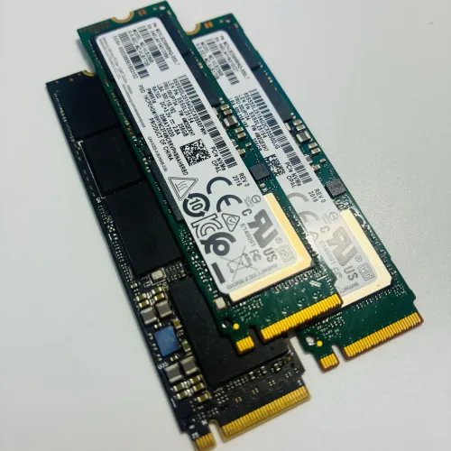 Kit 3 SSD Nvme 256 Samsung / WD Black
