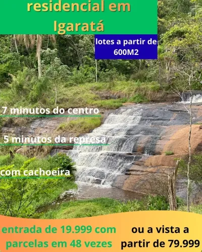 VENDO LOTE A PARTIR DE 600M2 NEGOCIADO COM O PROPRIETÁRIO