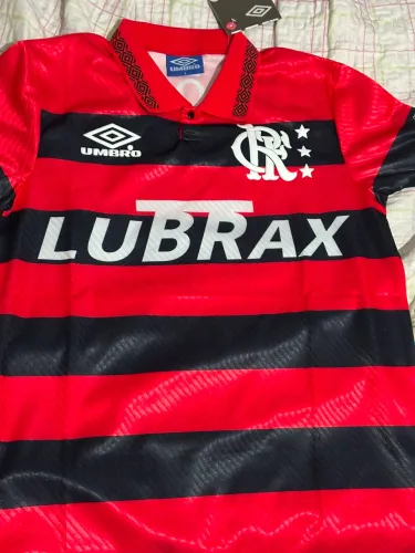 Camisa Flamengo retrô 100 anos