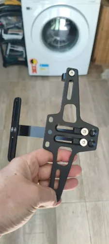 Suporte de placa de moto