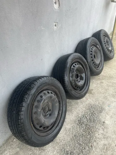 Rodas Aro 15 ferro Chevrolet 195/55/15 Agile/Montana