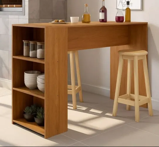 Mesa goumert em mdf