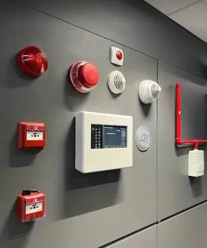 Detecção alarme de incêndio