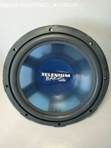 Selenium bass Tuning 12SW7A alto falante subwoofer 12 som carro 