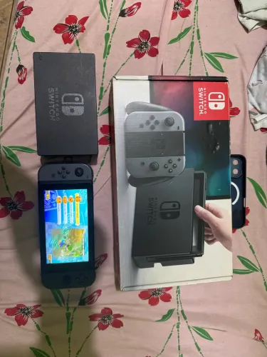 Nintendo switch V1 Desbloqueado cartão de 128GB