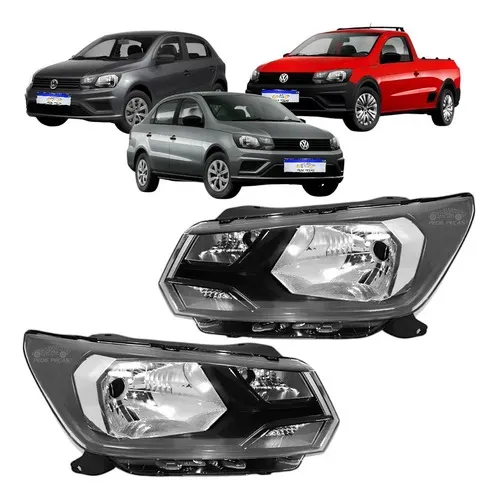 Par Farol Gol Voyage G8 Saveiro G7 2019 A 2023 Ambos Lados