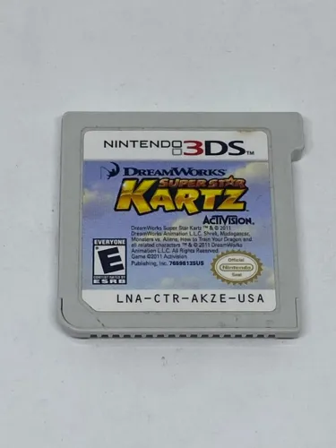 Super Stars Kartz JOGO NINTENDO 3DS ORIGINAL SEM CAPA - LER DESCRIÇÃO