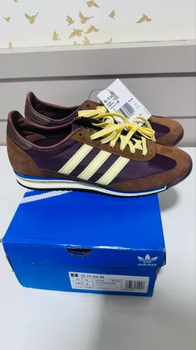 Adidas SL 72 Og Maroon Almost Yellow Marrom