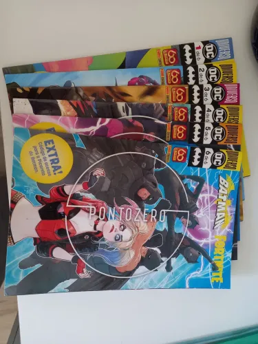 Revistas HQ Coleção Fortnite Batman