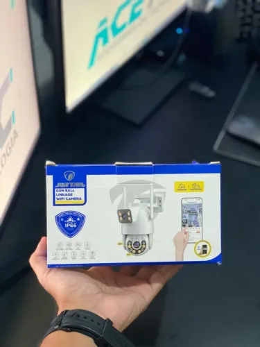 Proteção Completa com Tecnologia de Ponta! Apresentamos a Câmera IP Wi-Fi com Dupla Lente 