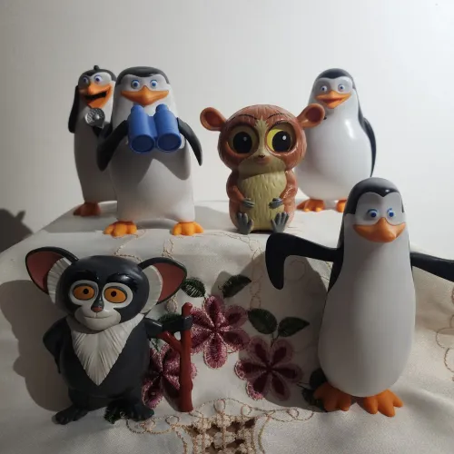 Kit Coleção Pinguins de Madagascar Burguer King