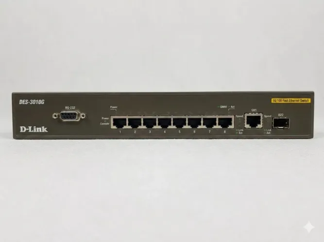 Switch D-Link DES-3010G - Profissional,