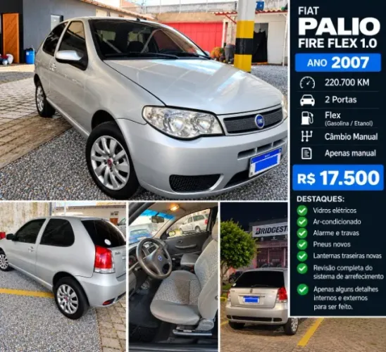 Fiat Palio 1.0/ Trofeo 1.0 Fire/ Fire Flex 2P 2007