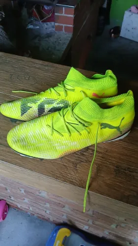 chuteira PUMA campo trava silicone usada na copinha, 3 Jogos 