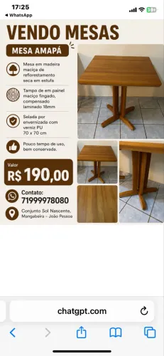 MESA AMAPÁ