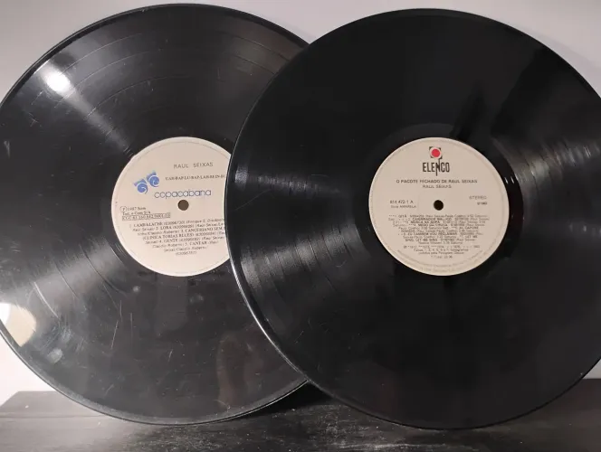 LP Raul Seixas - O Pacote Fechado + Uah-Bap-Lu-Bap-Lah-Béin-Bum!