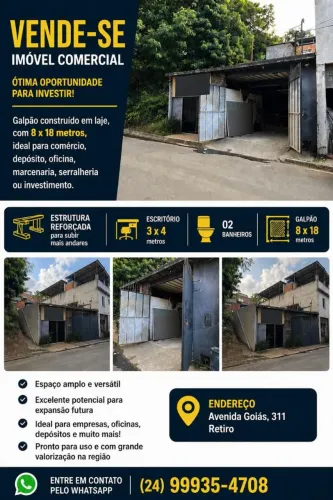Vendo imóvel comercial