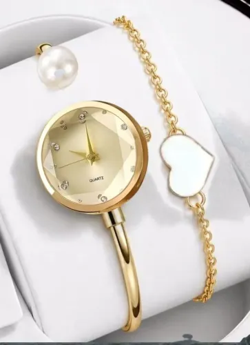 Relógio Feminino + Pulseira