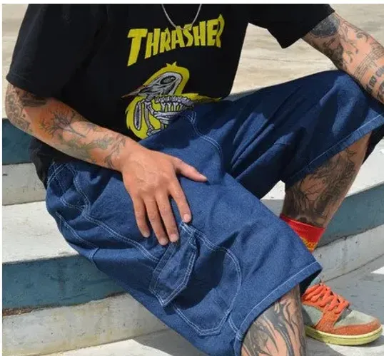 SkateCore? Cargo Shorts ? Streetwear Oversized