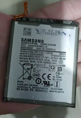 Bateria do samsung S20 plus